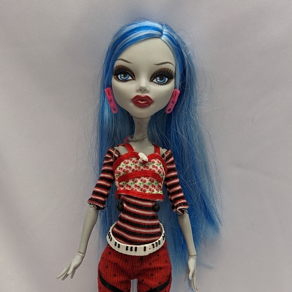 Original 2010 G1 Monster High Original First Wave Core Ghoulia Yelps Doll EUC - Picture 2 of 7